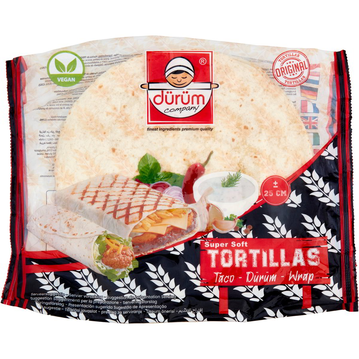 Tortillas super soft halal DURUM COMPANY 370 G Coop Shop