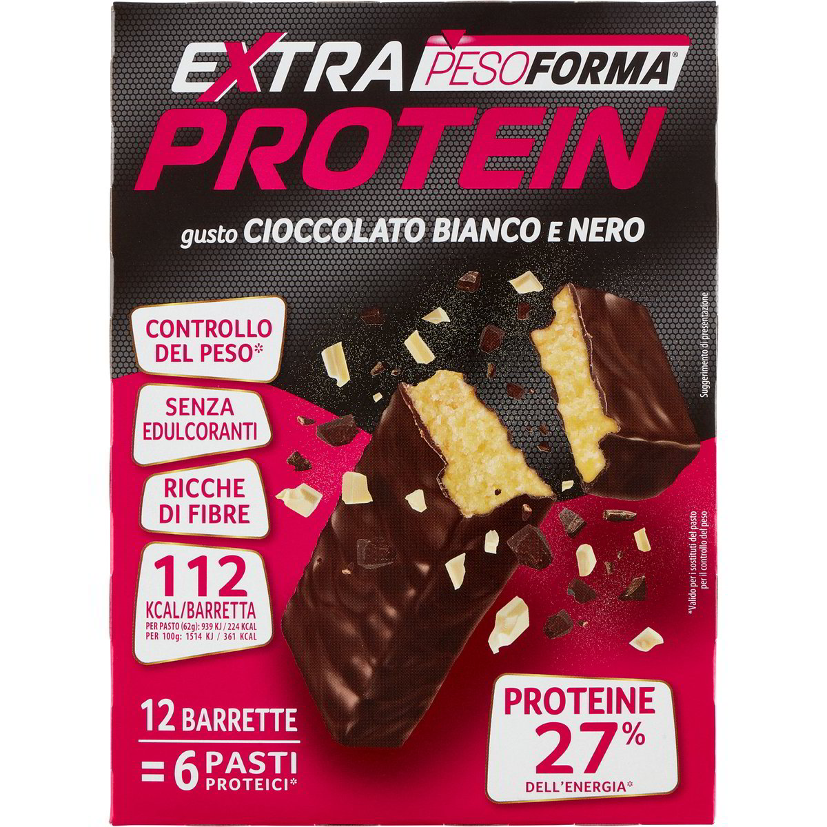 12 Barretta Proteica Pulsaar Crunch - Brownies Cioccolato Bianco (55g L'una) - MHD 09.01.25