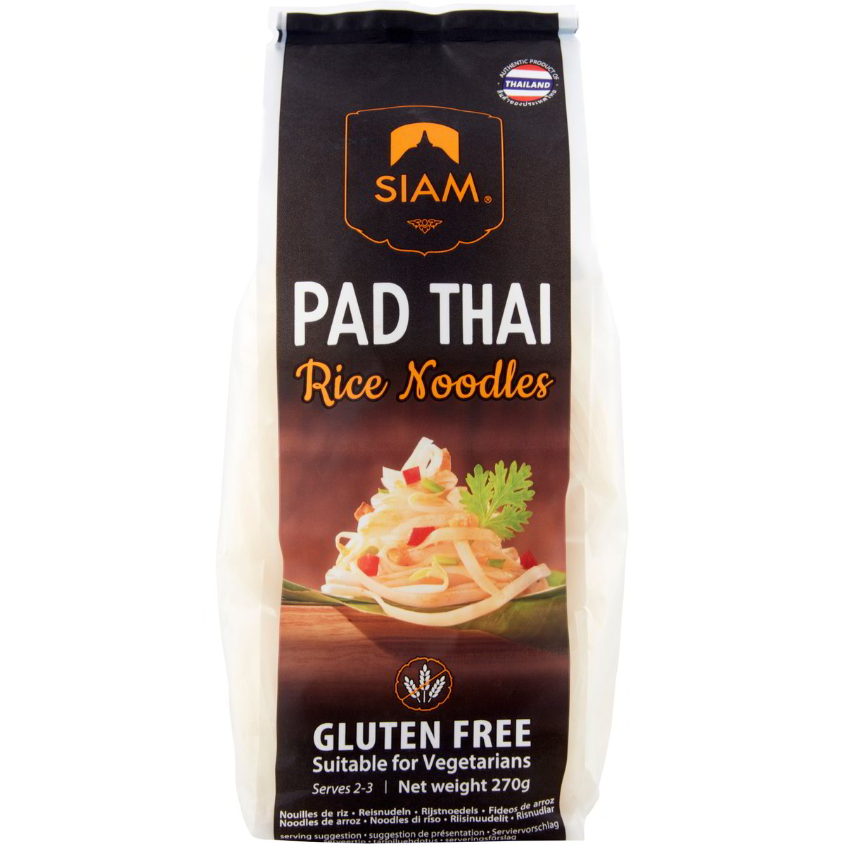 Noodles rice thai DE SIAM 270 G - Coop Shop
