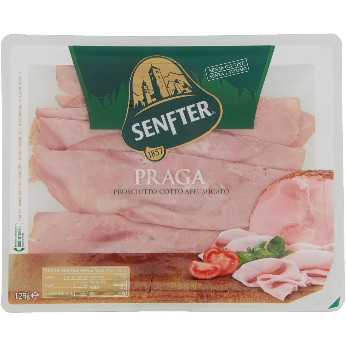 Prosciutto di praga SENFTER 125 G Coop Shop