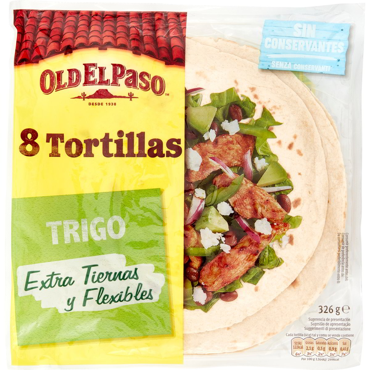 Wrap tortilla mejicana OLD EL PASO 326 G Coop Shop