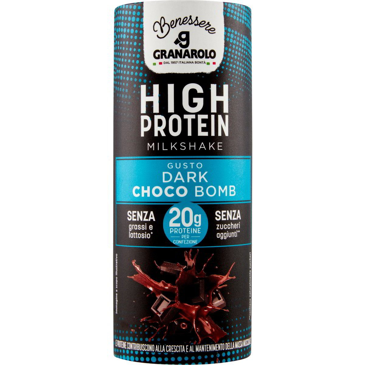 Bevanda Proteica Milkshake Gusto Cioccolato Dark GRANAROLO 235 ML