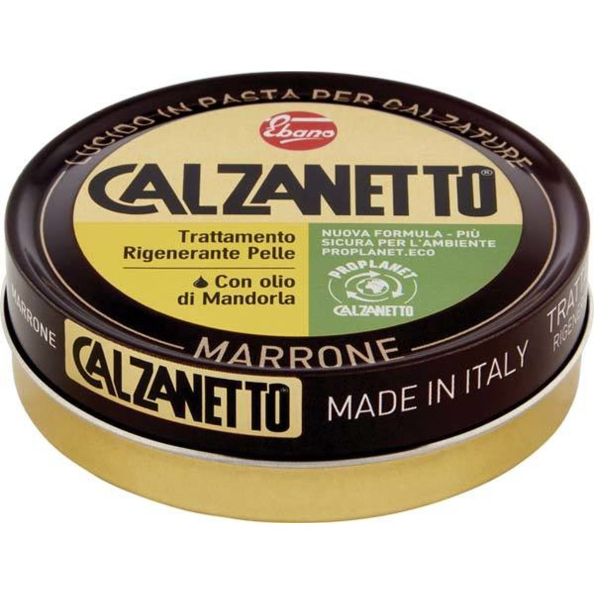 LUCIDO PER SCARPE IN CREMA COLORE MARRONE CHIARO 50 ML *** 2 PEZZI - 6