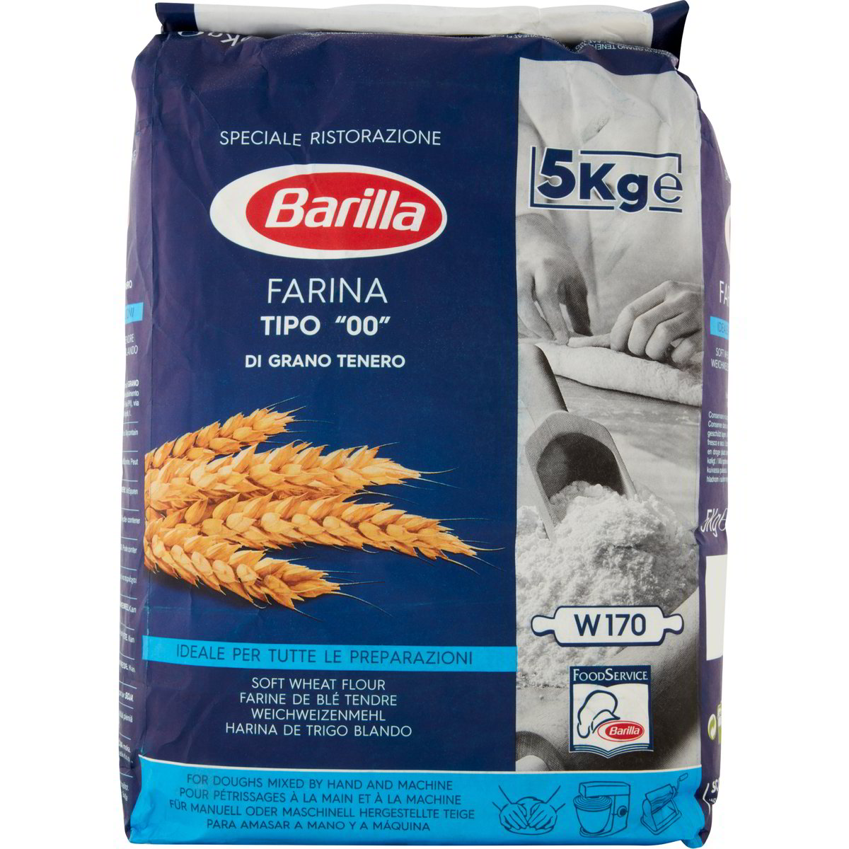 Farina tipo "00" di grano tenero BARILLA 5000 G - Coop Shop