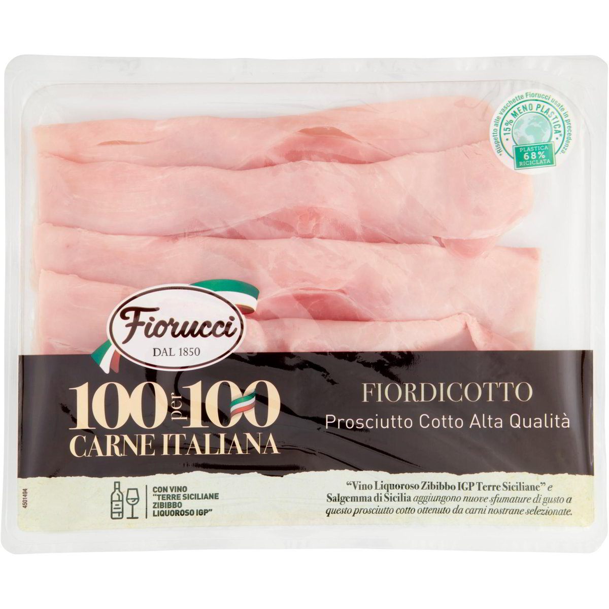 Prosciutto cotto fiordicotto FIORUCCI 100 G Coop Shop