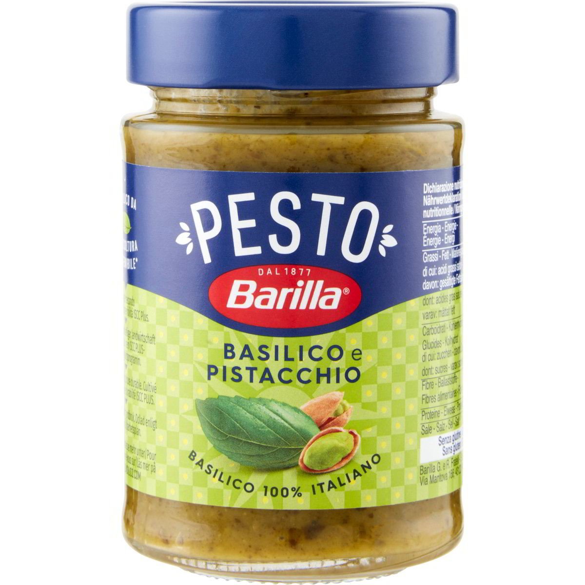 Pesto al basilico e pistacchio BARILLA 190 G Coop Shop