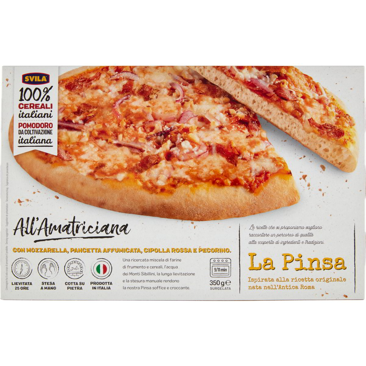 Pinsa romana all' amatriciana SVILA 335 G Coop Shop