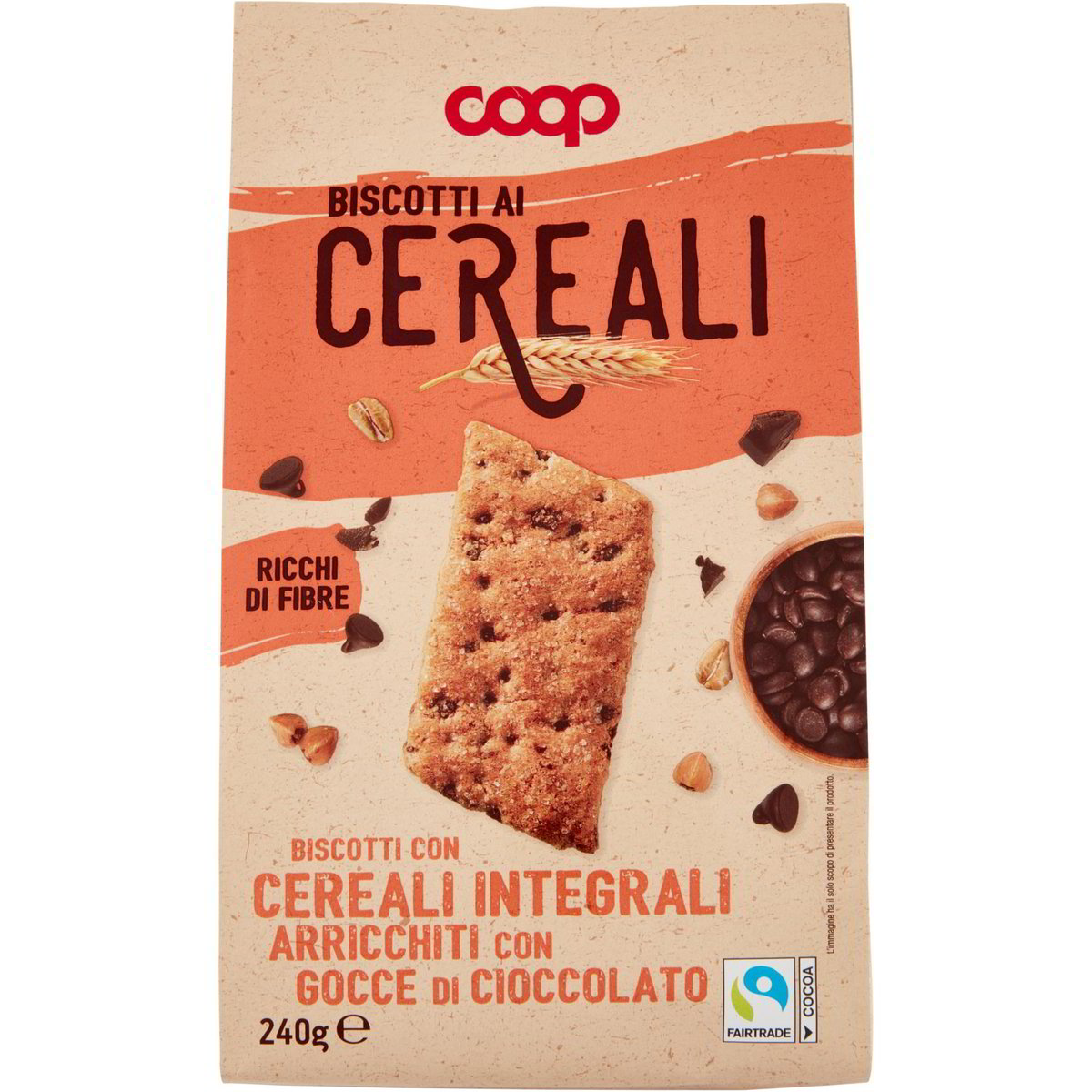 Biscotti cereali integrali gocce di cioccolato COOP 240 G Coop Shop