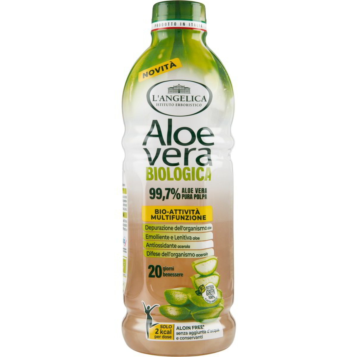 Aloe 100% Bio Succo Puro – Integratore Di Aloe Vera 1 Litro - Foto 4