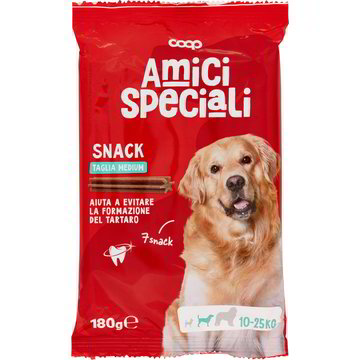 Snack per cani denti taglia media COOP - AMICI SPECIALI 180 G - Coop Shop