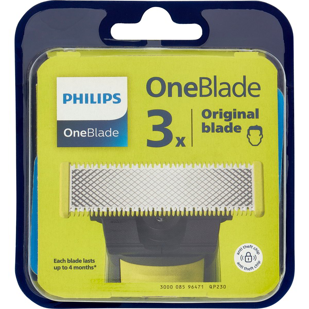 Lame rasoio oneblade original blade x3 PHILIPS 1 PZ - Coop Shop