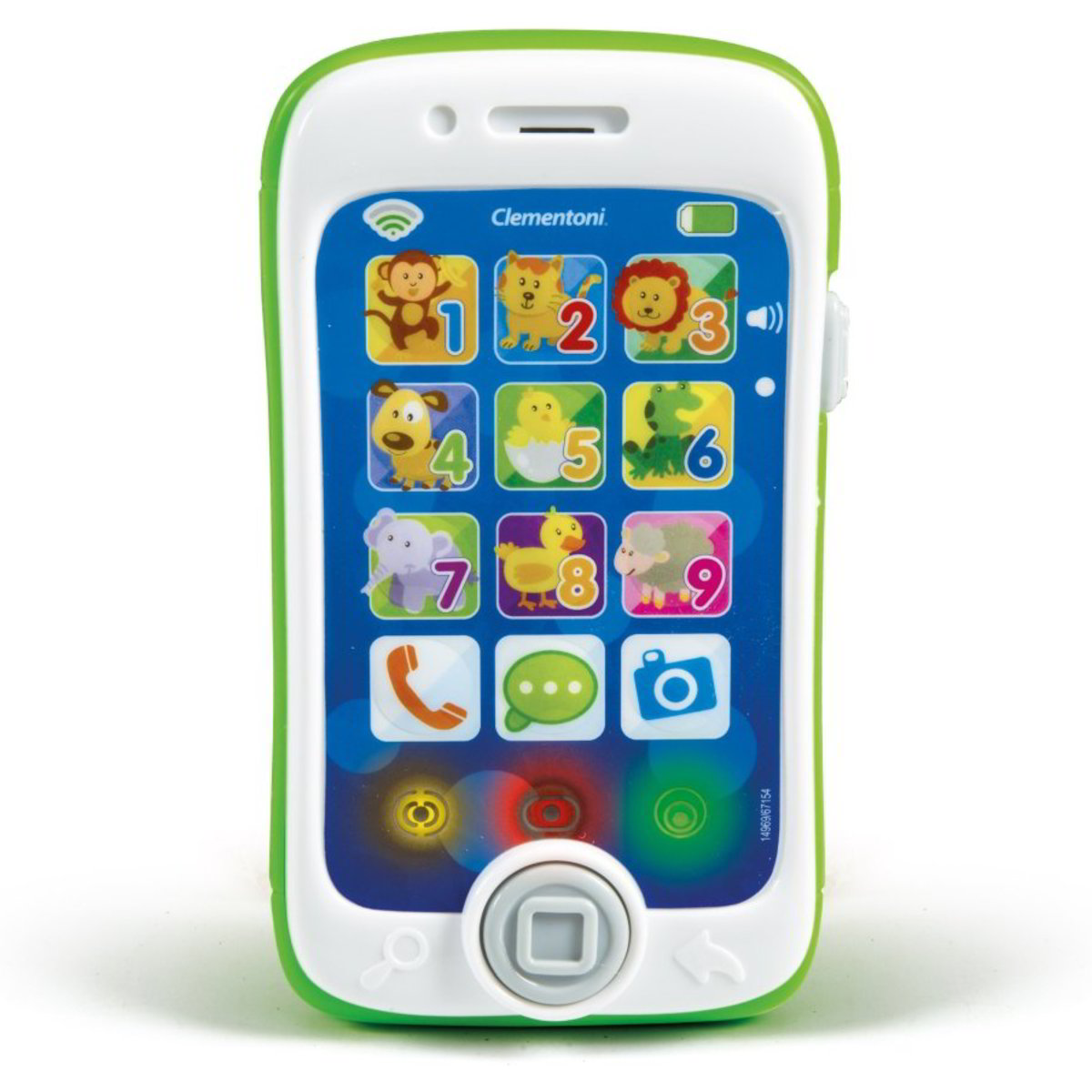 Clementoni Baby Smartphone – Interaktives Lernspielzeug Mit Liedern, Reimen & Tiergeräuschen
