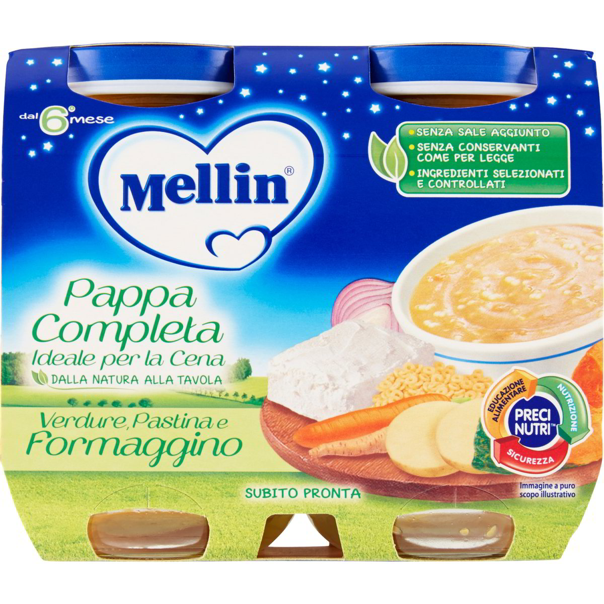 Plasmon La Pappa - Pastina Con Tonno E Verdure 200g (6 Vasetti), Per Bambini Dai 7 Mesi - Foto 8