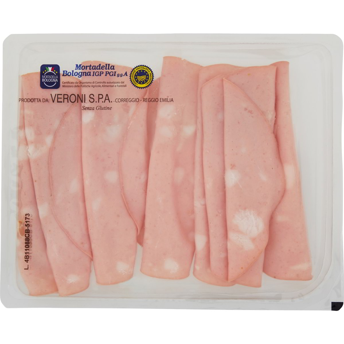 Mortadella bologna igp con pistacchio VERONI 130 G Coop Shop