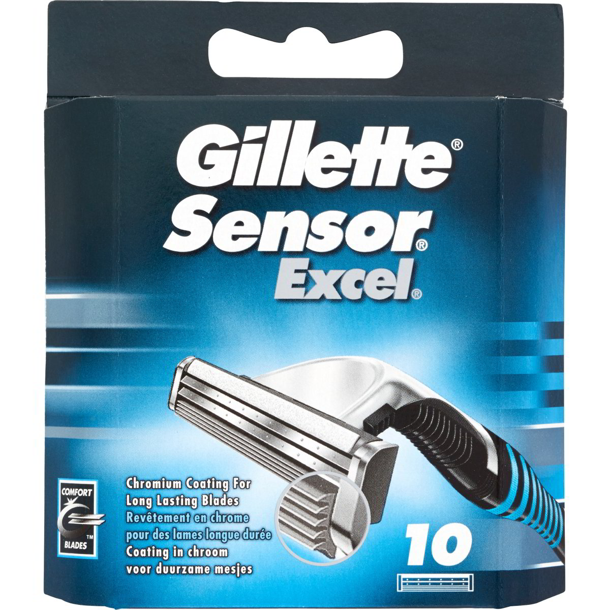 Lamette sensor excel x10 lame GILLETTE 1 PZ Coop Shop