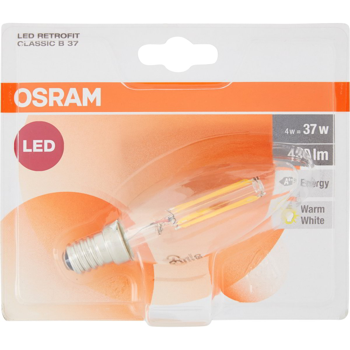 OSRAM LED Retrofit CLASSIC P Mirror Lampadina LED Con Riflettore Attacco E14 34w Classe Di Efficienza Energetica A 31284856