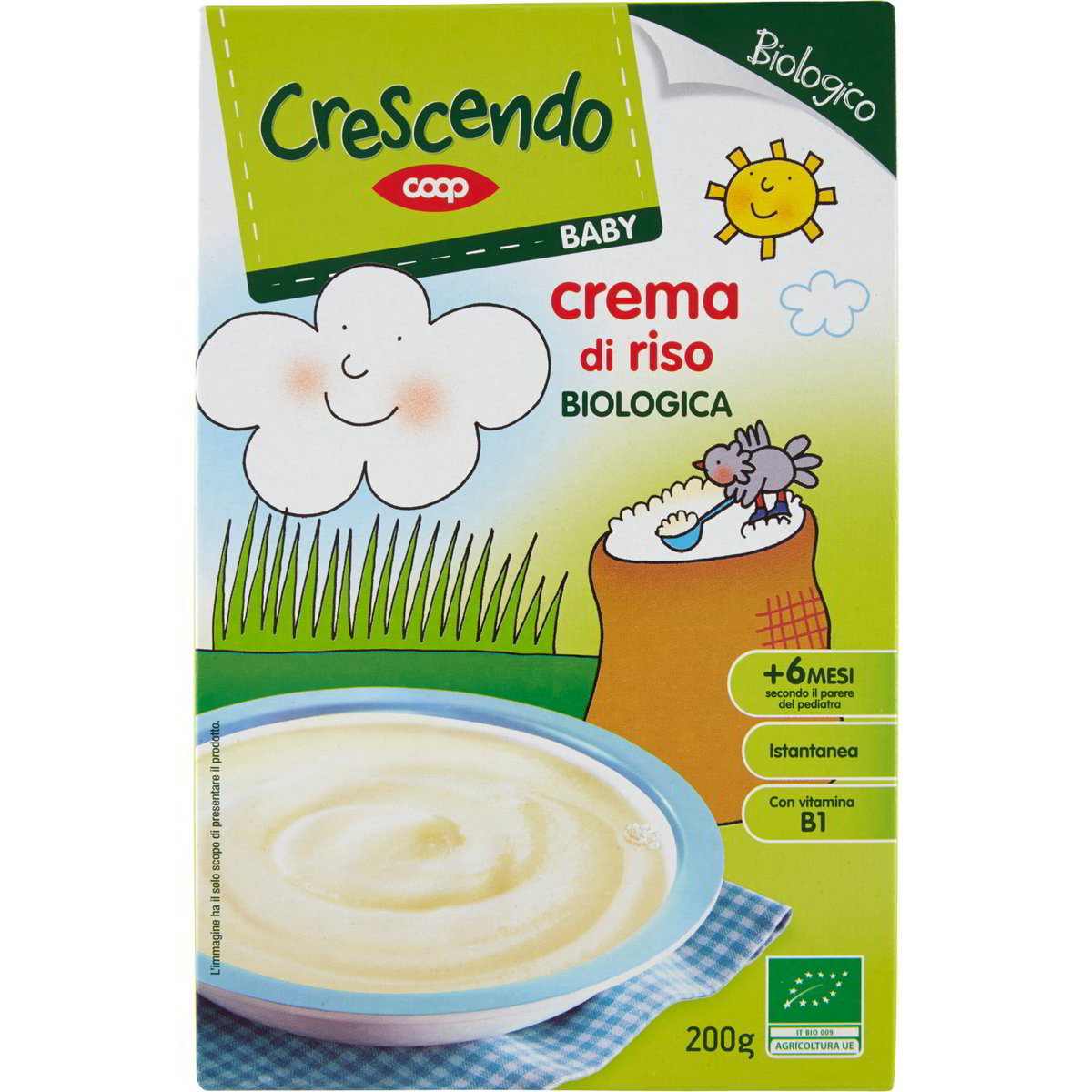 Crem Riso Crema di riso COOP - CRESCENDO 200 G - Coop Shop