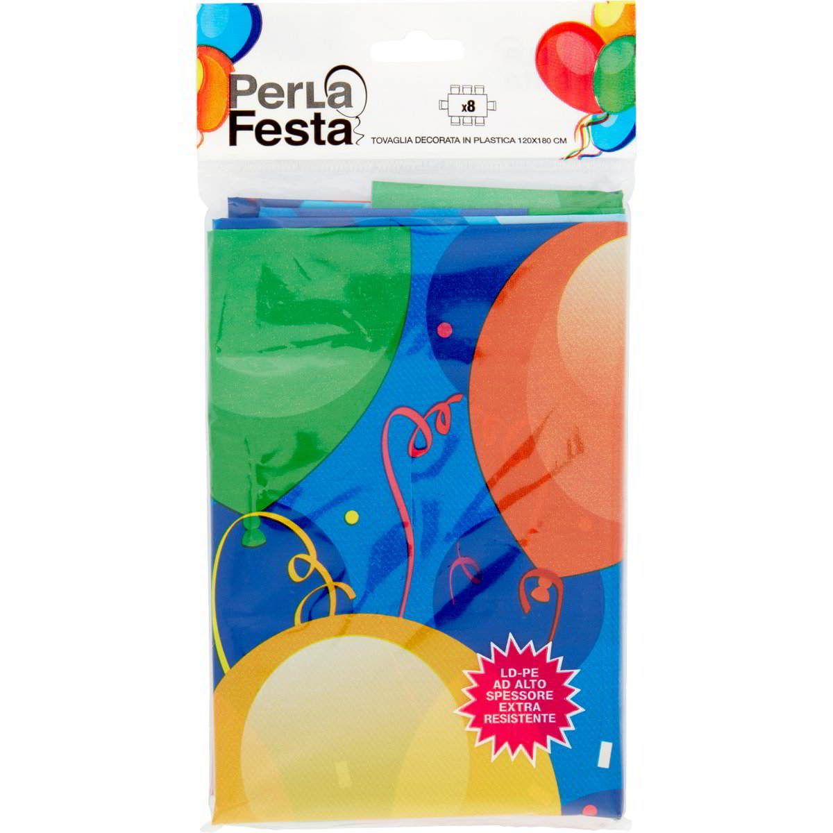 Tovaglia in Plastica Unicorno | Arcobaleno Party