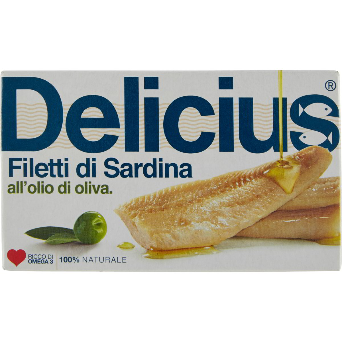 Filetti Sensitive Sardine filetti all'olio d'oliva DELICIUS 120 G - Coop Shop