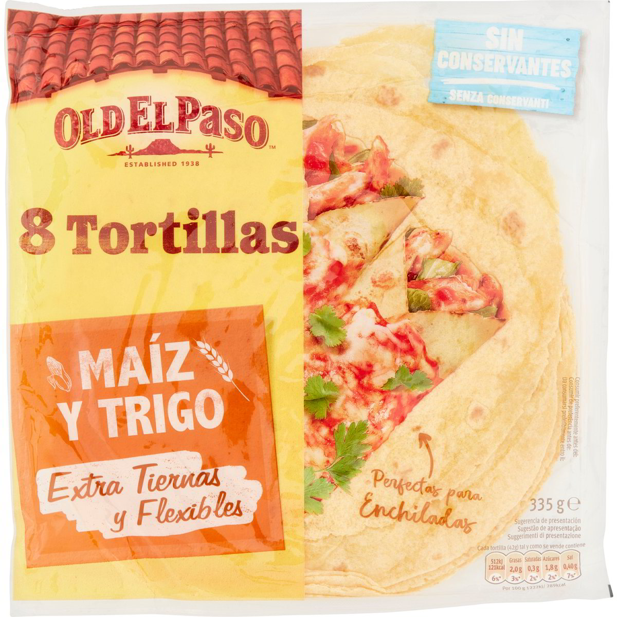 Wrap tortillas OLD EL PASO 335 G Coop Shop