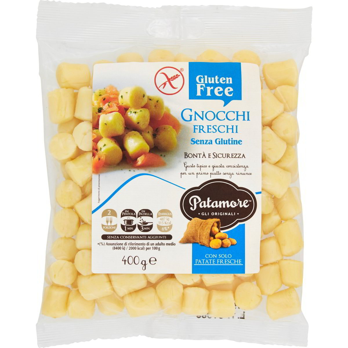 Gnocchi freschi di patate PATAMORE 400 G Coop Shop