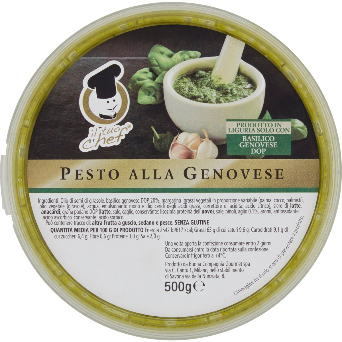 Pesto alla genovese IL TUO CHEF 500 G Coop Shop