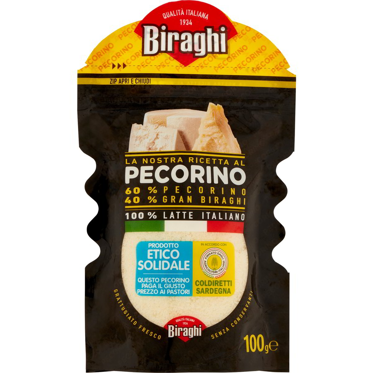 Pecorino grattugiato BIRAGHI 100 G Coop Shop
