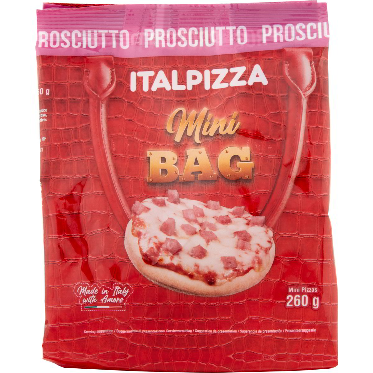 Pizza al prosciutto cotto mini bag ITALPIZZA 260 G Coop Shop