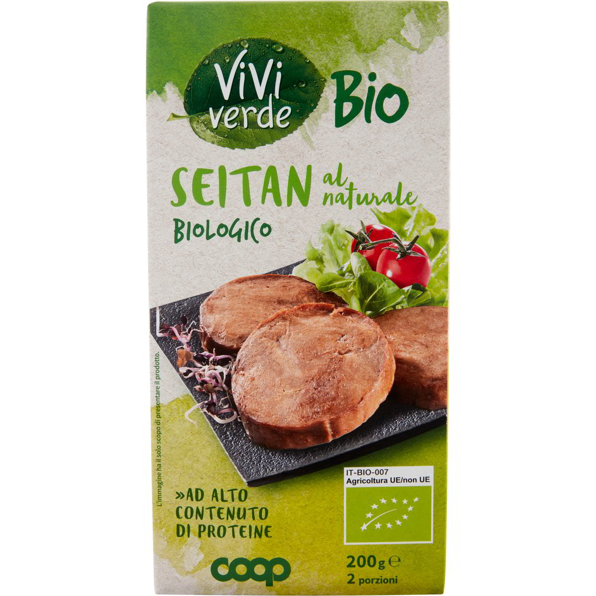 Seitan al naturale COOP VIVI VERDE 2 X 100 G Coop Shop