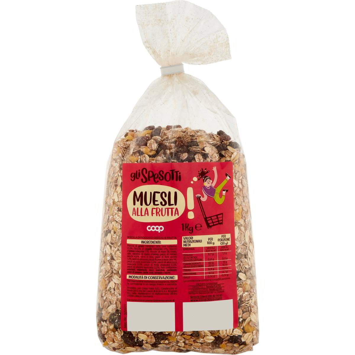 Muesli alla frutta COOP GLI SPESOTTI 1000 G Coop Shop