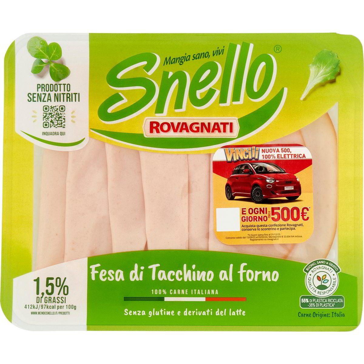 Fesa di tacchino snello ROVAGNATI 100 G - Coop Shop
