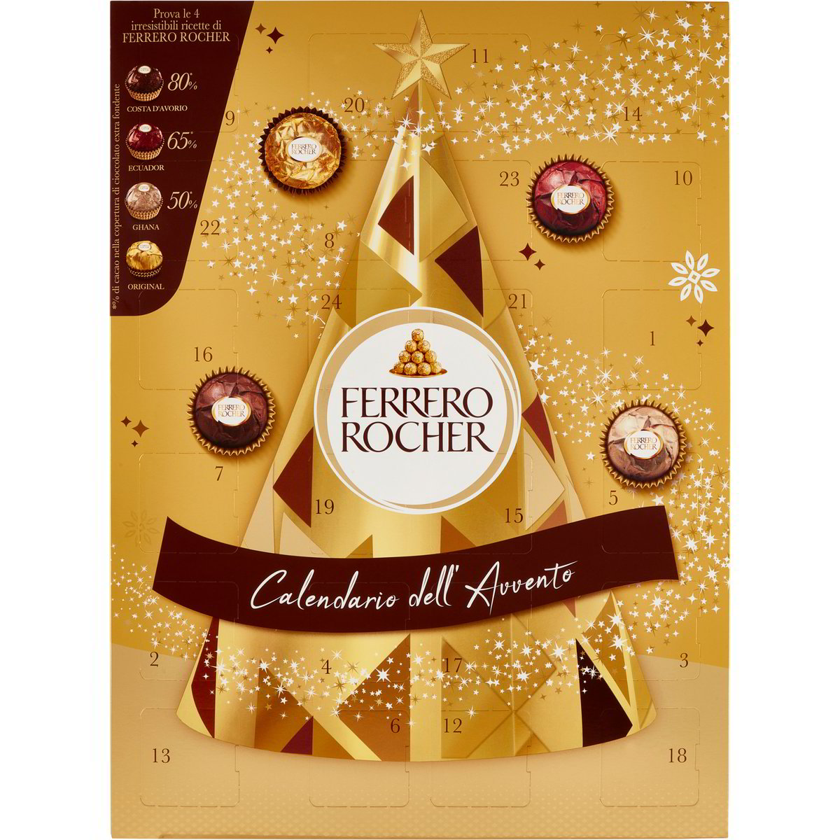 Calendario dell'avvento ferrero rocher FERRERO 300 G Coop Shop