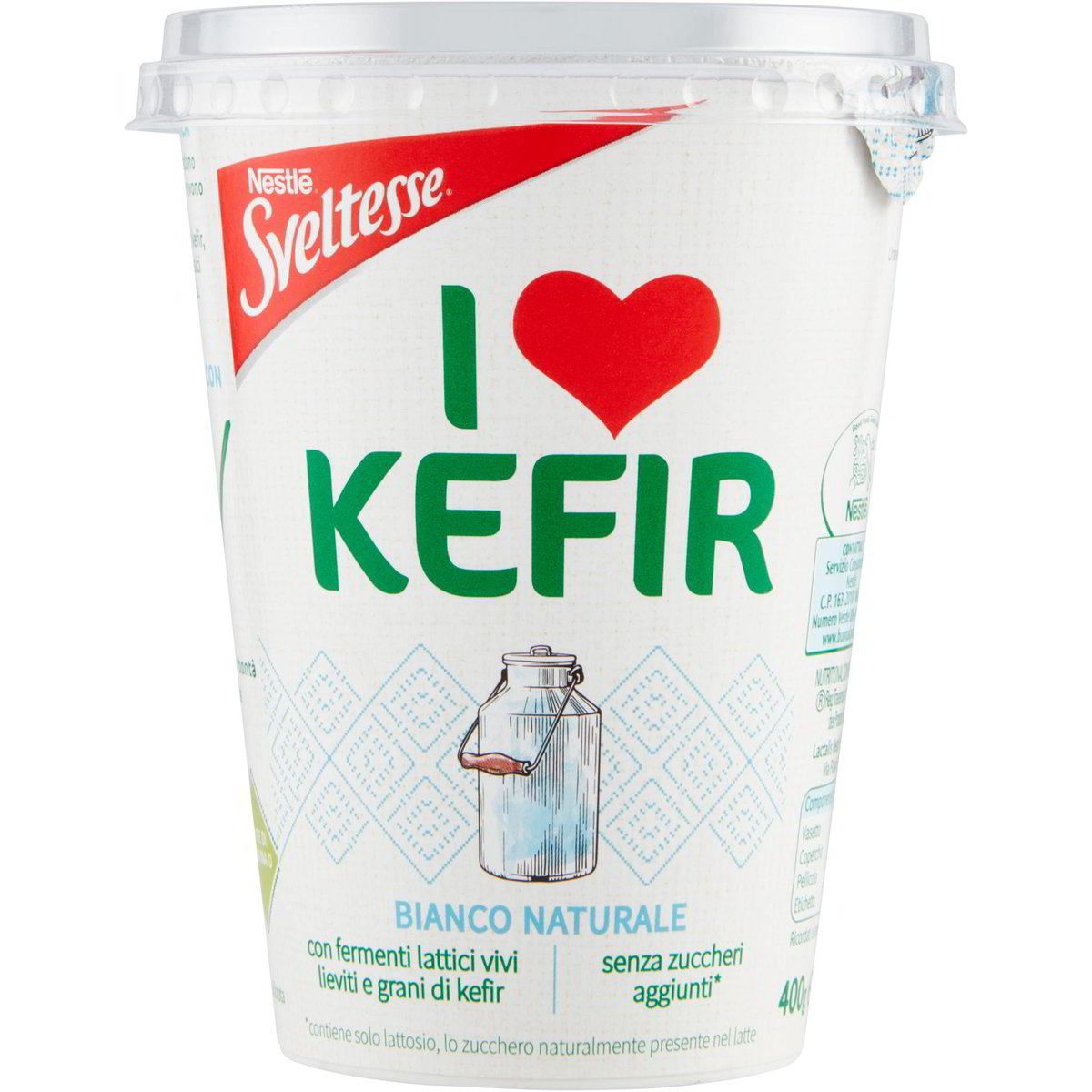 Kefir bianco naturale SVELTESSE 400 G Coop Shop