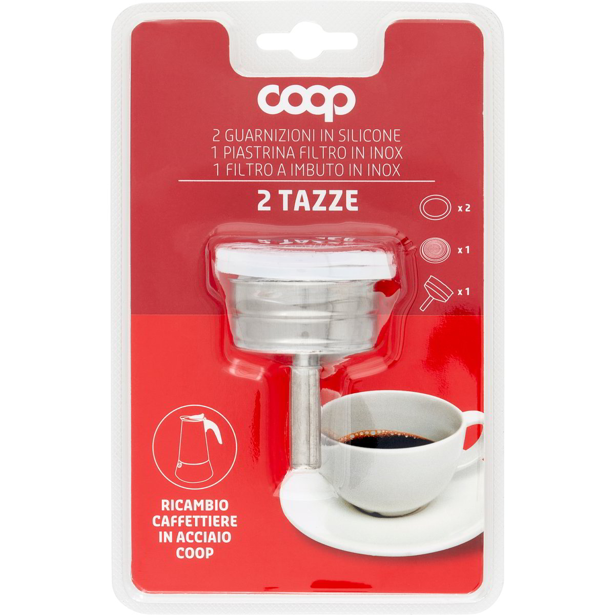 Casa Ricambio Moka Filtro Ad Imbuto 6 Tazze Conad Online | Conad
