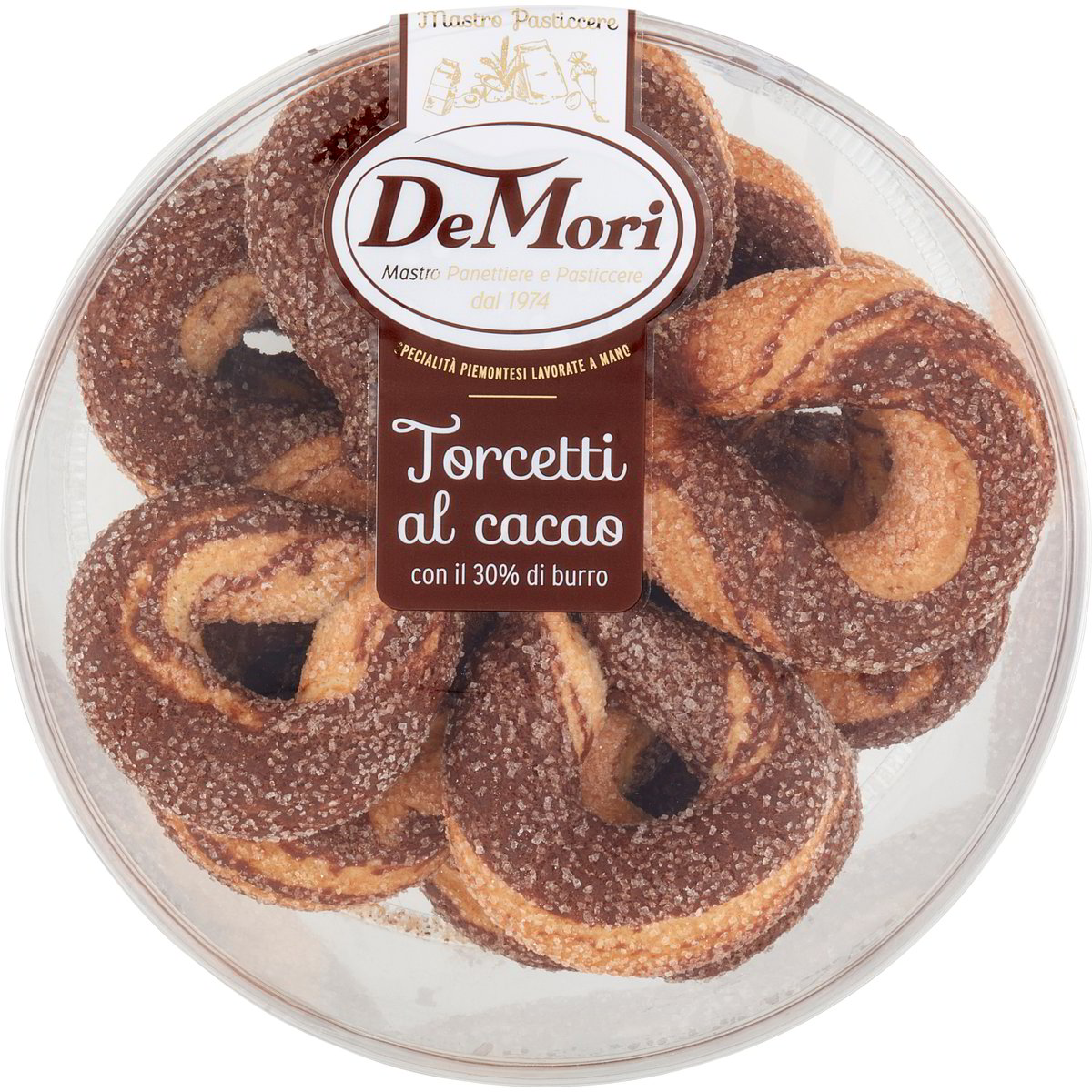 Biscotti torcetti al cacao lavorati a mano DE MORI 300 G Coop Shop