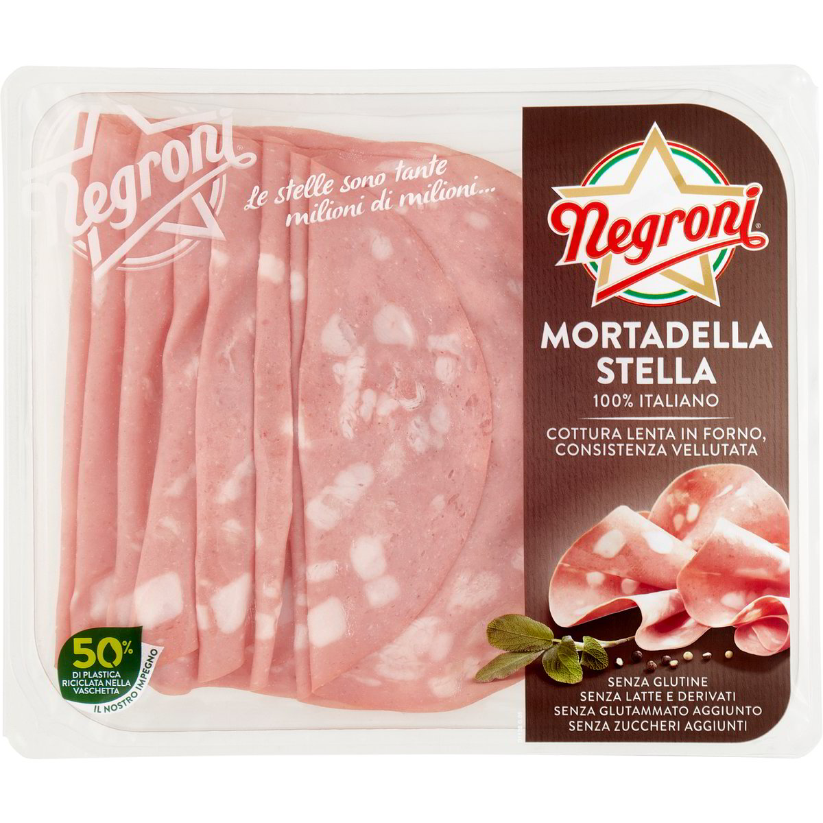 Mortadella stella IGP NEGRONI 100 G Coop Shop