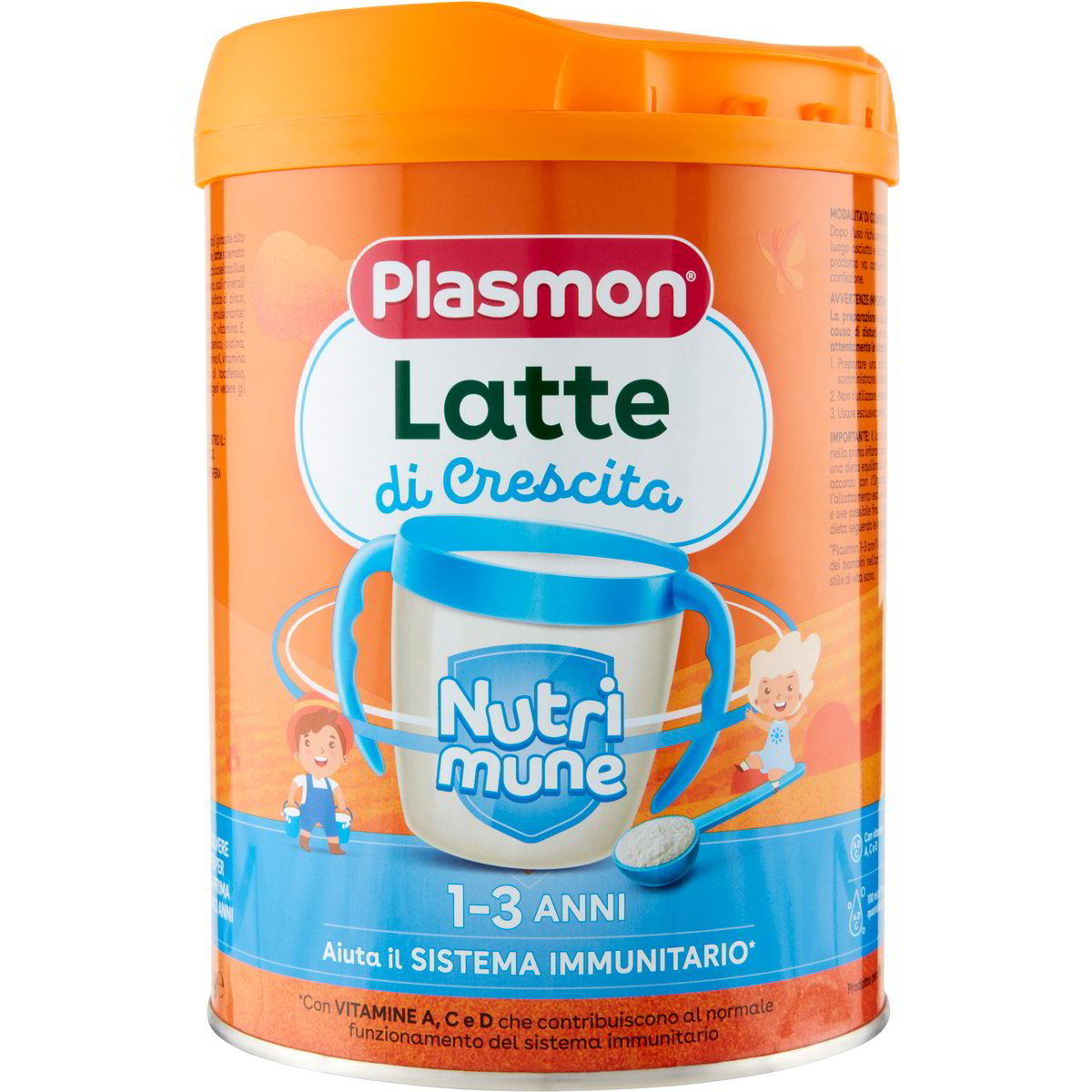 acqua per latte in polvere