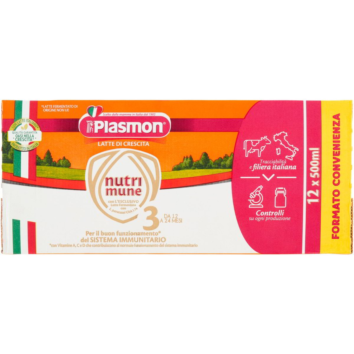 Plasmon La Merenda Latte E Vaniglia Nutri Mune 240 G - 7