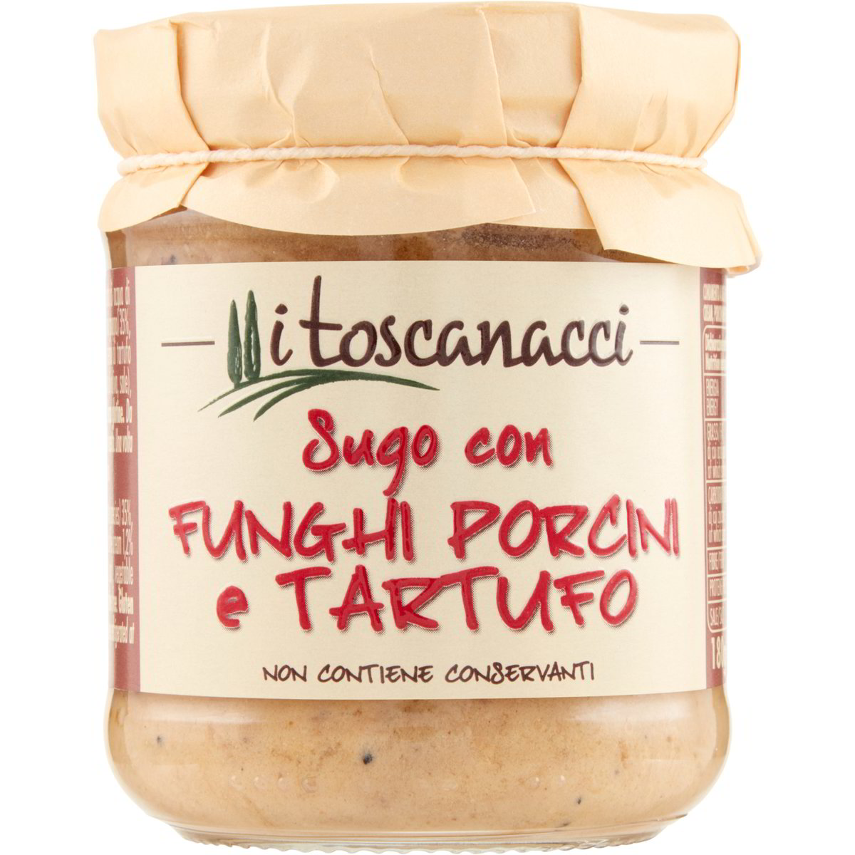 Sugo funghi porcini e tartufo I TOSCANACCI 180 G Coop Shop