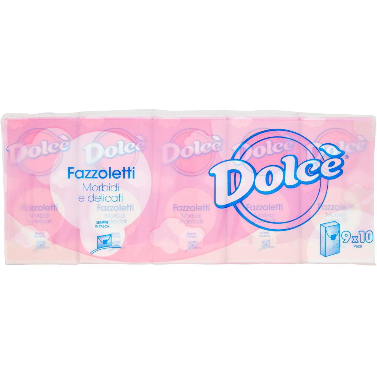 Tempo Tempo Fazzoletti Viso Box Light 3 Veli - Confezione Da 60 Pezzi Assortiti, Morbidi E Delicati, Bianco