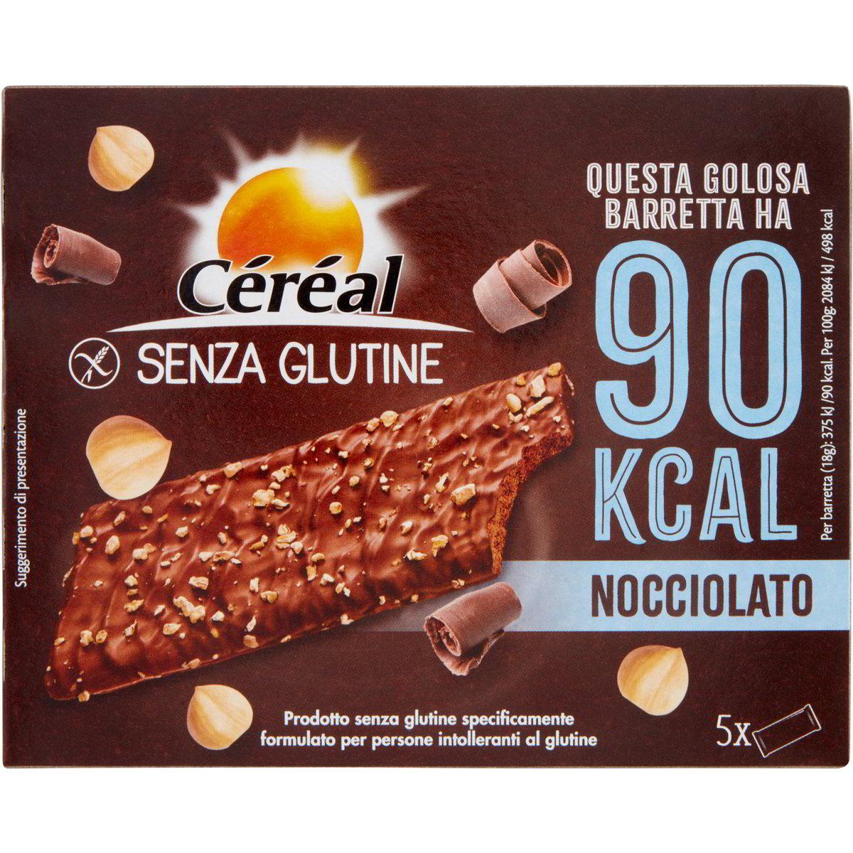 Barretta di cerali nocciolato CÉRÉAL 90 G - Coop Shop