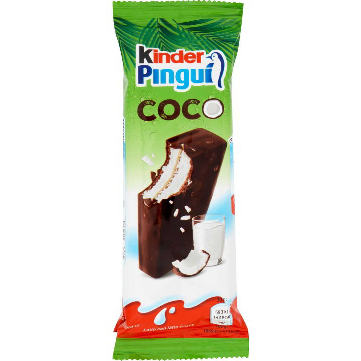 Kinder pinguì al cocco FERRERO 4 X 30 G - Coop Shop