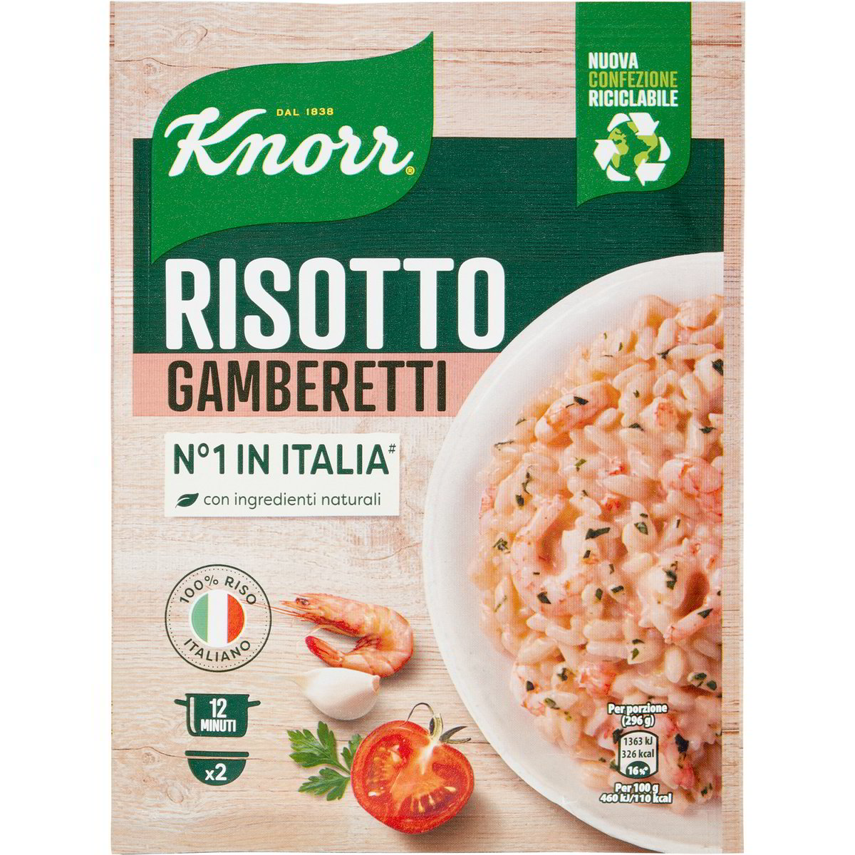 Risotto ai gamberetti KNORR 175 G Coop Shop