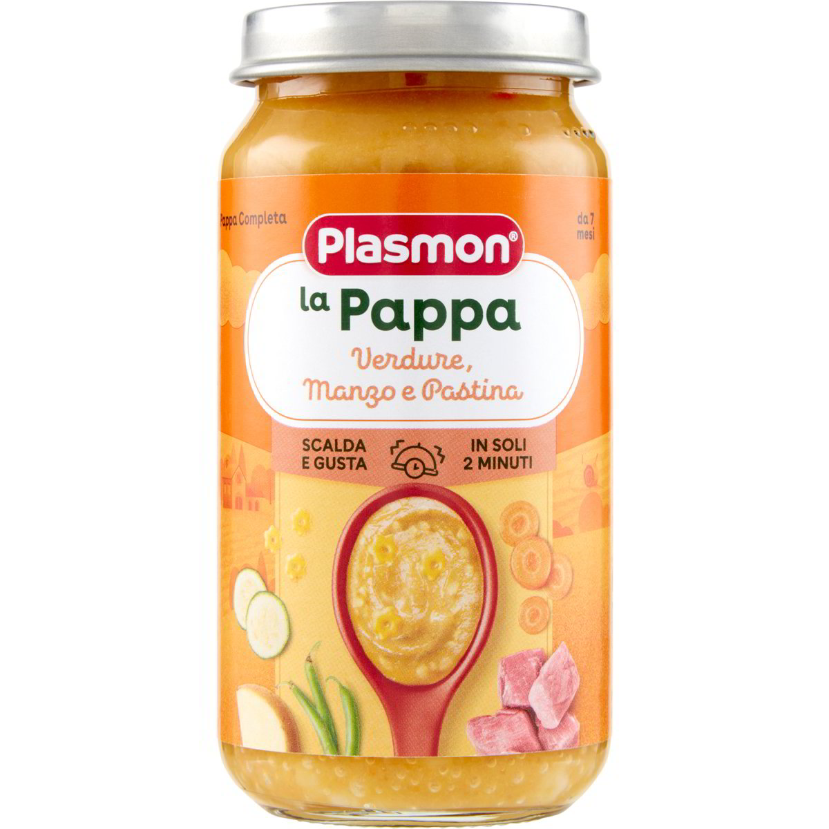 Plasmon La Pappa - Pastina Con Tonno E Verdure 200g (6 Vasetti), Per Bambini Dai 7 Mesi - Foto 3