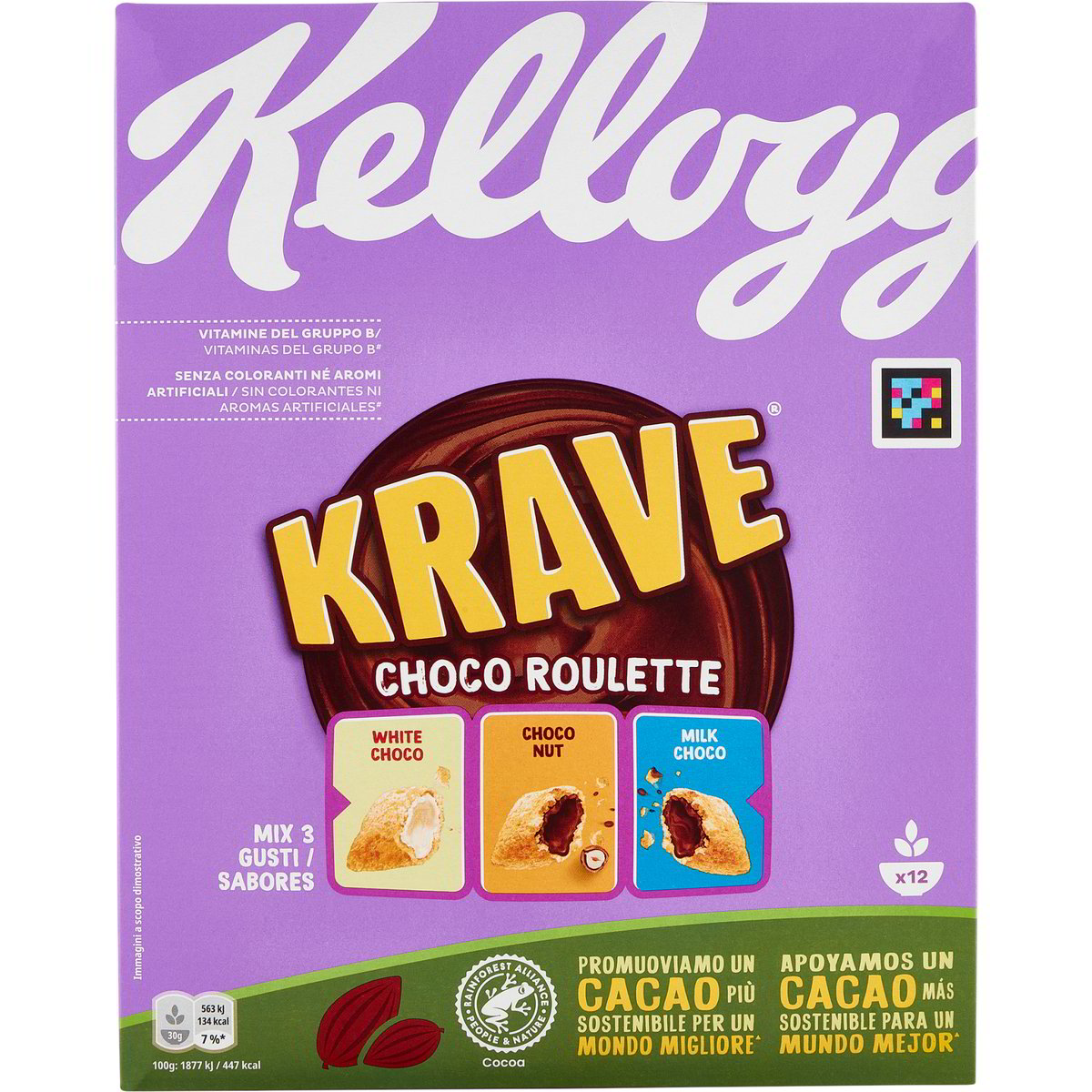 Krave Roulette Cereali choco roulette krave KELLOGG'S 375 G - Coop Shop