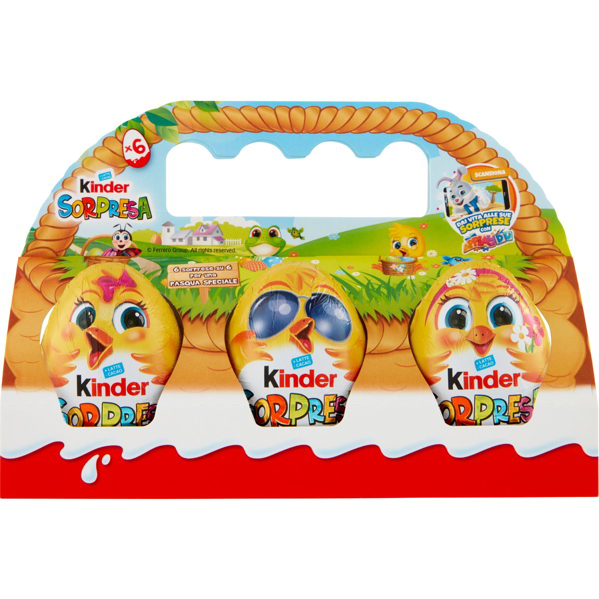 Kinder sorpresa FERRERO 6 X 20 GR Coop Shop