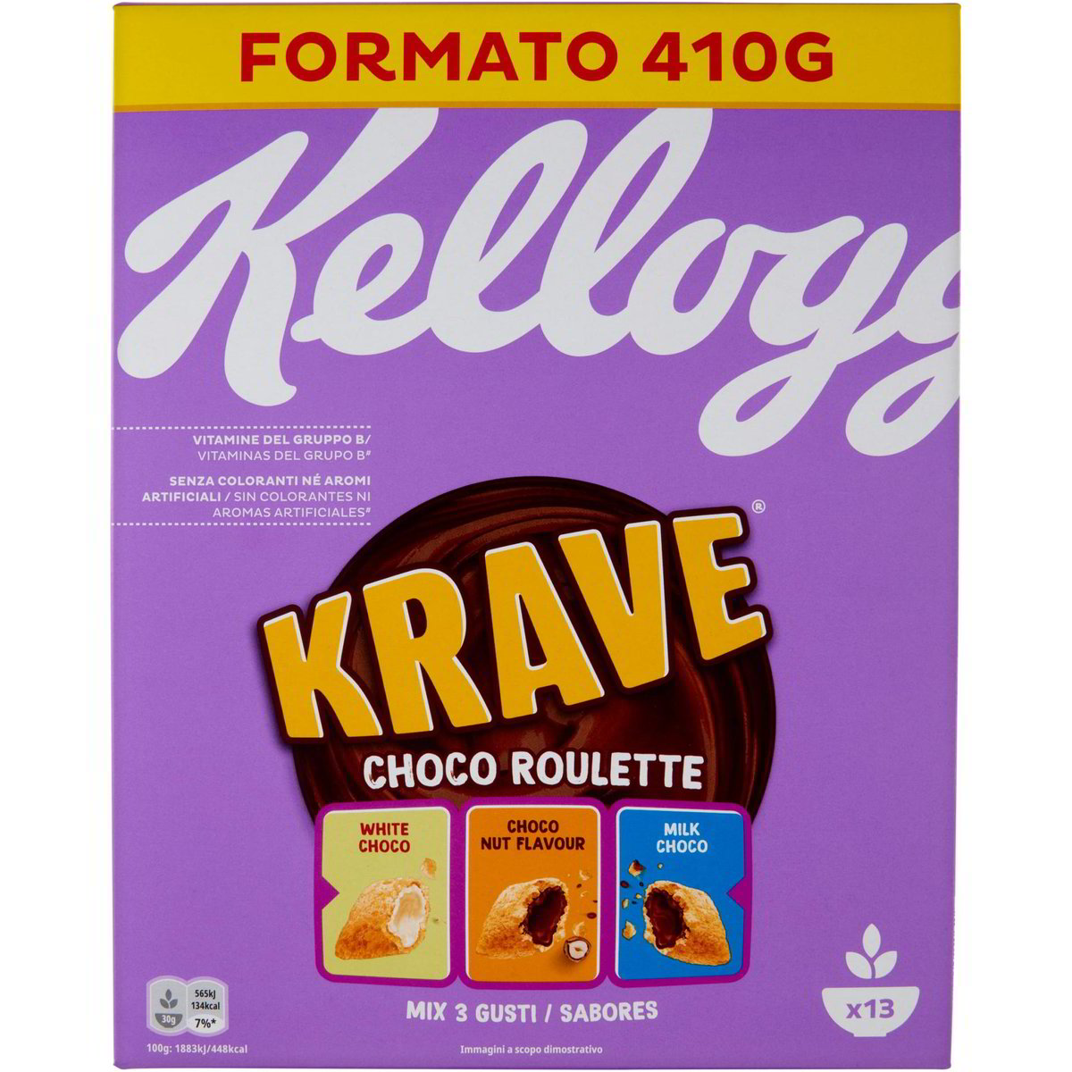 Krave Roulette Cereali choco krave roulette KELLOGG'S 410 G - Coop Shop