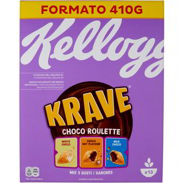 Krave Roulette Cereali choco krave roulette KELLOGG'S 410 G - Coop Shop