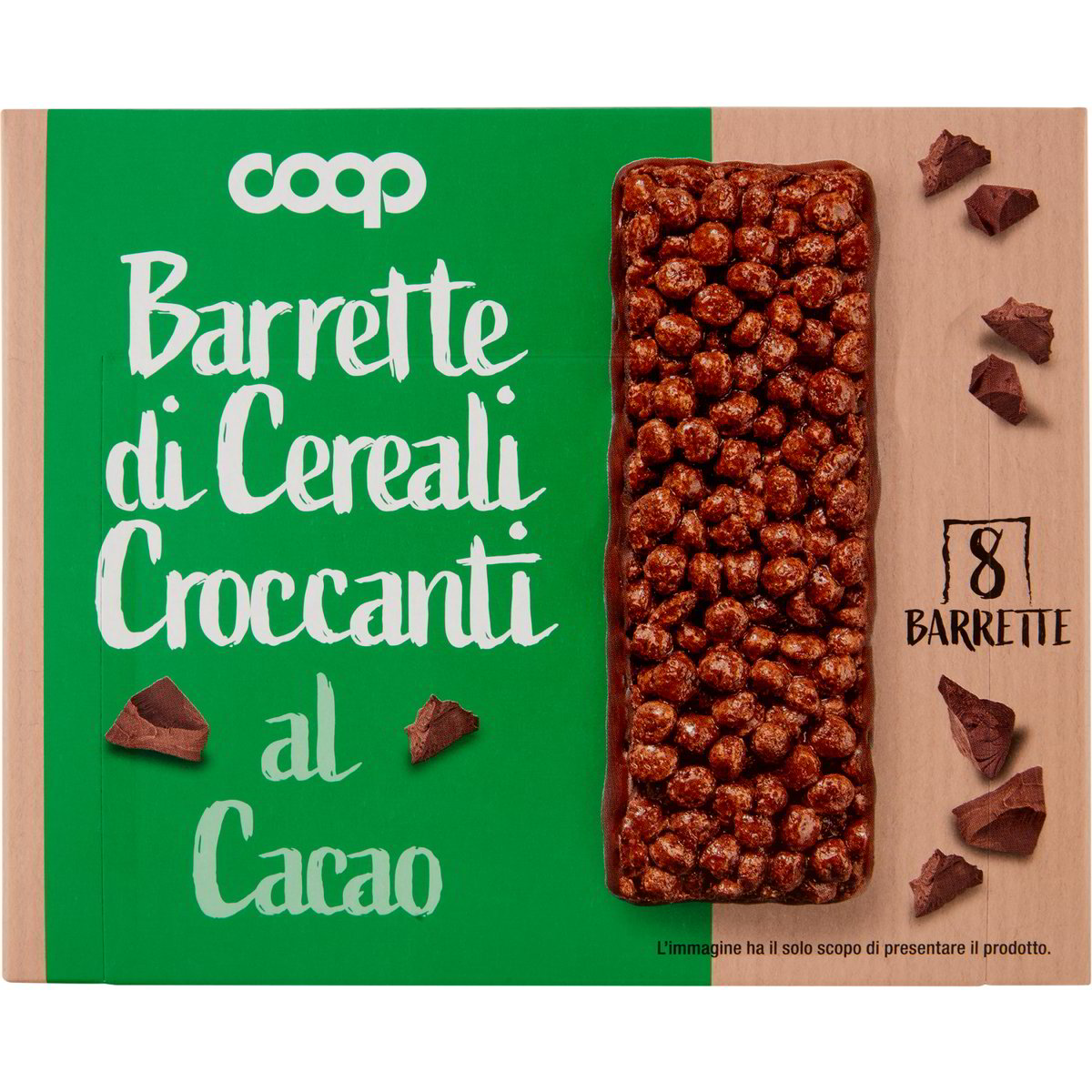 Barrette di cereali croccanti al cacao COOP 8 X 20 G - Coop Shop