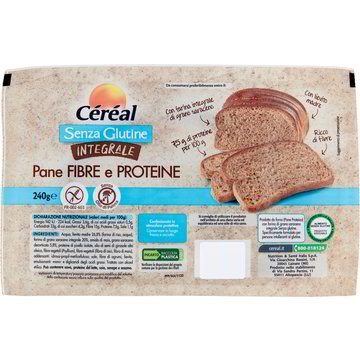 Pane integrale con fibre e proteine CÉRÉAL 240 G - Coop Shop